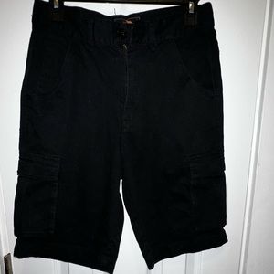 STONE MOUNTAIN Black Cargo Shorts X Size : 28